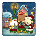 Fuzzy Hygge: Christmas Vibes Coloring Book for Adults & Teens Featuring Cozy Festive Holiday Winter Scenes with Adorable Animals Characters (Fuzzy Friends Coloring) Vivi Tinta