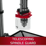 JET 20-Inch Step-Pulley Floor Drill Press, 1-1/2 HP, 1Ph 115/230V (JDP-20MF) Jet