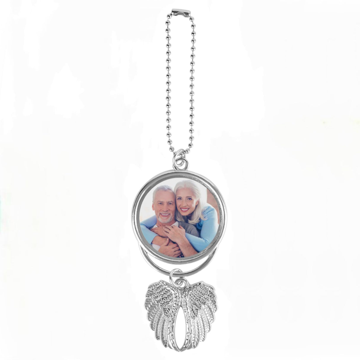 WOFALO store Car Hanging Ornament,Sublimation Ornament Blanks,Sublimation Keychain Blanks,Photo Frame For Ar Rearview Mirror And Home Window Ornaments WOFALO store