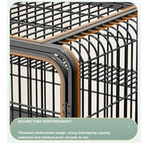 Catio Outdoor Cat Enclosure, Large Catio for Cats Indoor Outdoor Enclosure on Wheels, Cat Home Enclosure with Removing Tray, DIY Kennels Crate Large Exercise Place Ideal for 1-3 Cats(White,78*55*137cm HARELA