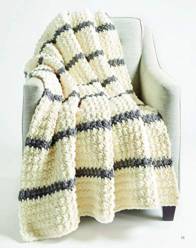 25 Simple & Cozy Crochet Blankets: Easy Patterns for Afghans, Throws, and Baby Blankets WoodArtSupply