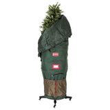[Upright Tree Storage Bag] - Christmas Tree Storage Bag | Hold Artificial Trees up to 7.5 Feet Tall - Keep Your Fake Tree Assembled | Includes Rolling Tree Stand (7.5' - Medium) TreeKeeper