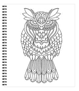 Large Print Easy Color & Frame - Birds (Stress Free Coloring Book) WoodArtSupply