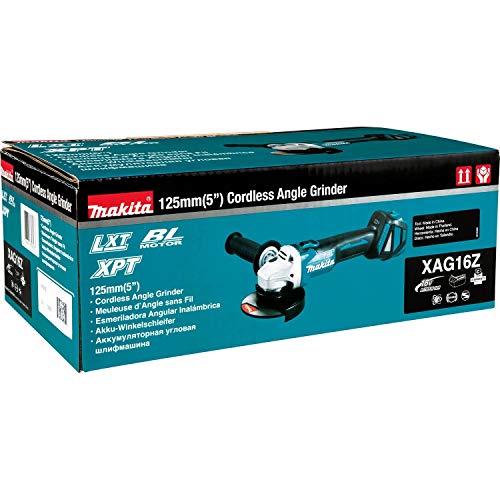 Makita XAG16Z 18V LXT BL 4-1/2”/ 5" Cut-Off/Angle Grinder - WoodArtSupply