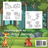 JUNGLE SAFARI: ANIMAL COLORING BOOK WoodArtSupply