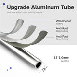 Quictent 20x40 Party Tent Heavy Duty PVC Large Commercial Vinly Canopy Wedding Big Event Shelter, Stripe Blue&White Quictent