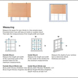 XiuXiu Bamboo Blinds Bamboo Shades Roman Bamboo Curtains Roller Shades for Interior Windows Roll Up Blinds Indoor Outdoor Patio A 32" W x 48" H XiuXiu