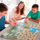 LAVIEVERT Wooden Jigsaw Puzzle Board Portable Puzzle Plateau Puzzle Storage Puzzle Saver with Non-Slip Surface for Up to 1000 Pieces LAVIEVERT