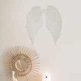 INFUNLY Macrame Angel Wings Kit - DIY Angel Wings Woven Wall Hanging for Christmas, Birthday with Instructions INFUNLY