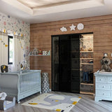 Doors55 Glass Room Divider and Sliding Glass Closet Doors - Smoked Frosted Partition Wall - Clear, Smoked and Frosted Glass Sliding Doors Options (Smoked Glass, 60x80) Doors55