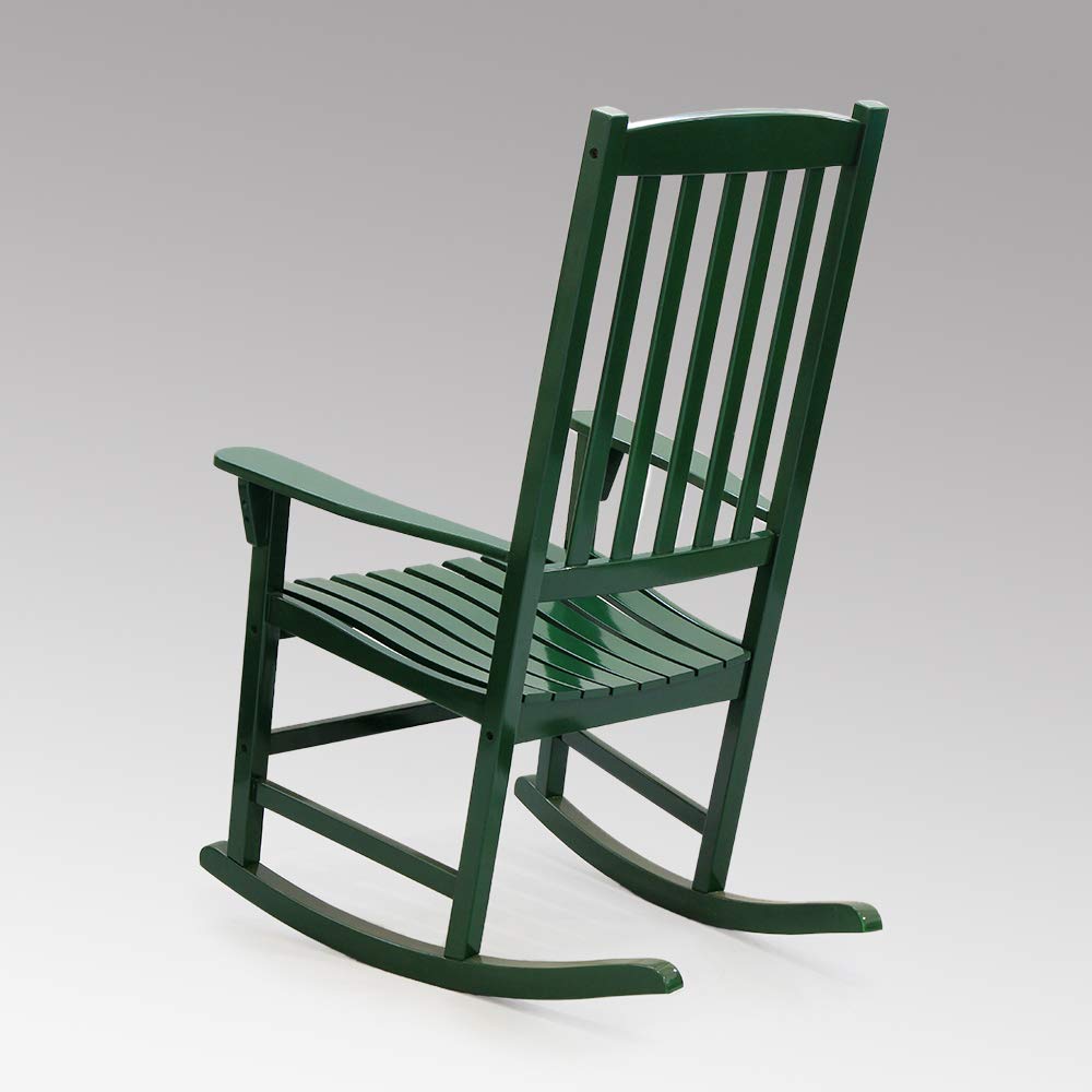 Cambridge Casual Solid Wood Bentley Porch Rocking Chair, Hunter Green Cambridge Casual