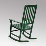 Cambridge Casual Solid Wood Bentley Porch Rocking Chair, Hunter Green Cambridge Casual
