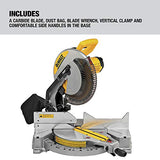 Dewalt DWS715R 12 in. 15 Amp Single Bevel Compound Miter Saw (Renewed) DEWALT