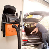 RIDGID Wet Dry Vacs VAC5000 Portable Wall Mount Wet Dry Vacuum Cleaner for Shop or Garage, 5-Gallon, 5.0 Peak Horsepower, Small Shop Vacuum Cleaner for Garage or Home RIDGID