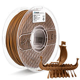 AMOLEN Walnut Wood Printing Filament 1.75mm PLA 3D Printer Filament 3D Printer Filament with Real Wood Fiber Wood Texture Filament,1KG AMOLEN