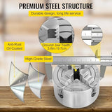 K72-100 4" Reversible Jaw Independent Chuck Lathe Scroll Chuck Lathe machine Tools Wood Turning Cast Iron AIKYKFL