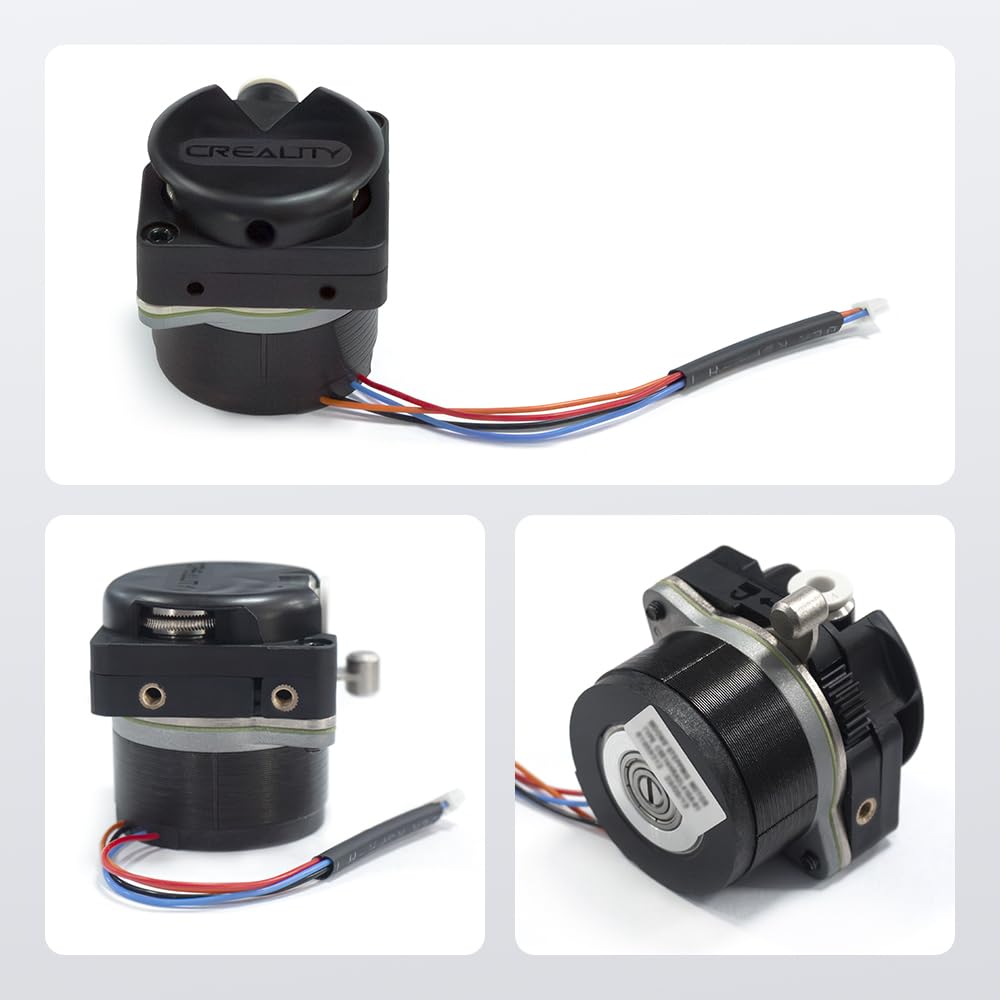Creality K1 Extruder with Motor, Official Upgraded K1 Extrusion Mechanism Kit Direct Drive Extruder Dual Gear Feeding Smooth Feeding High Speed Printing for K1/K1 Max/K1C Ender 3 V3 Plus 3D Printer Creality