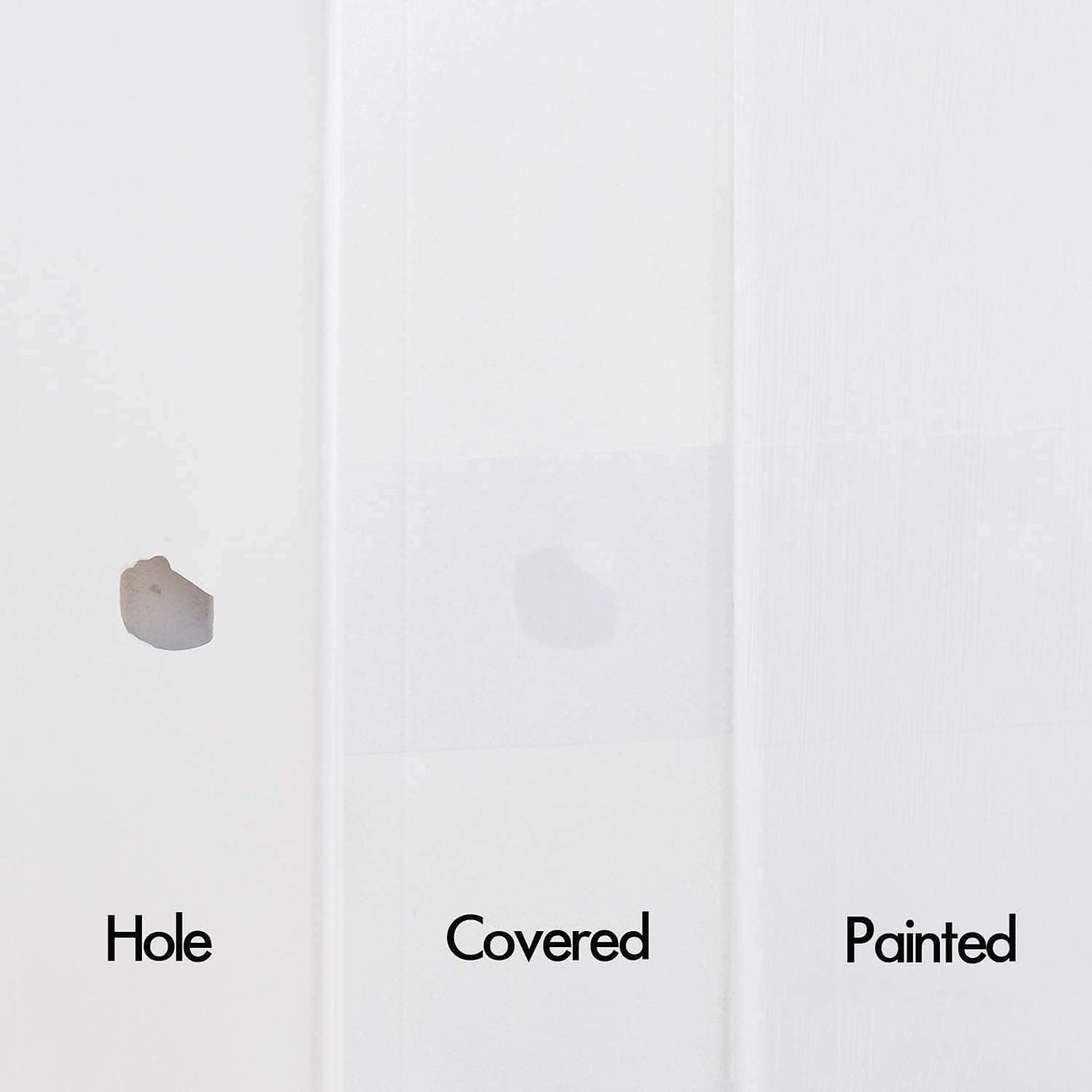 Guppyhill Vinyl Siding Repair Kit, Cover Any Cracks, Holes, or Blemishes on Vinyl Siding (12 Patches) Guppyhill