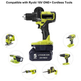 ELEFLY DM18RL Battery Adapter Converter Compatible with 20V Battery & M18 Battery, Compatible with Ryobi 18V Battery ONE+ Tools P108 ‎P189 P190 P197 PBP005 ELEFLY