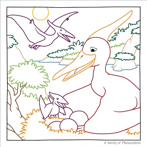 Magic Paper Coloring Book: Dinosaurs: Discover Hidden Patterns and Images! WoodArtSupply