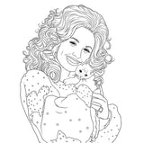 Be a Diamond: Decades of Dolly Parton's Style (An Unofficial Coloring Book) (Dover Adult Coloring Books) WoodArtSupply