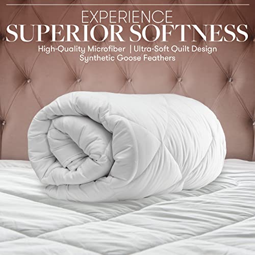 Beckham Luxury Linens 1600 Series Lightweight Goose Down Alternative Comforter Twin/Twin XL/Olive Beckham Hotel Collection
