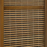 Coaster Home Furnishings - Browning - Wood - 70-Inch 4-Panel Room Divider Folding Screen with Bamboo Panels and Freestanding Structure - Living Room & Bedroom - Walnut - 961638 Coaster Fine Furniture