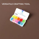 H&S 150pcs Crochet Stitch Marker Knitting Crochet Locking Stitch Markers Clips H&S