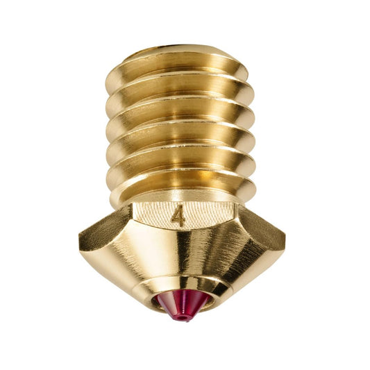 DUROZZLE Ruby Tip 3D Printer Nozzles, Hardened & Abrasion Resistant for Bambu Lab P1P / P1S / X1 / X1C Upgraded Hotend High Speed 3D Printing (Bambu Lab, 0.4mm)