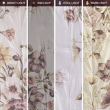 Madison Park Floral King Comforter Set, Cotton Rich Bedding Set Feminine Design Shabby Chic King Size Comforter Sets, All Season Bed Cover with Shams, Bed Skirt, Décor Pillow, Blush 8 Piece Madison Park