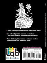 Fairy Princesses Mini Stained Glass Coloring Book (Dover Little Activity Books: Fantasy) Dover Publications