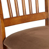 Signature Design by Ashley Berringer 18" Rustic Dining Chair with Cushions, 2 Count, Brown Signature Design by Ashley