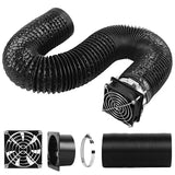 UniTak3D Smoke Exhaust Kit with Efficient Ventilation 4500RPM Fan and Pipe,Exhaust Smoke&Odors,Fan Fume Extraction Kit Exhaust Fan for Laser Engraver and 3D Printer Enclosure Tent Cover UniTak3D