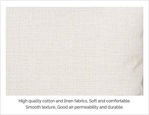 QOMOLANGMA Blank Sublimation Pillow Cover 15.75" x 15.75" Linen Heat Transfer Printing Sublimation Blank Pocket Pillow Case Linen Pillowcase (10PCS) QOMOLANGMA