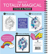 Color & Frame - Totally Magical (Coloring Book) WoodArtSupply