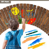 Roll-Out Garden Pathway Curved - 7 FT Outdoor Walkway with Non-Slip Surface Rustic Path Decorative Boardwalk for Outdoor Patio, Garden FURNDOOR