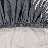 MIFXIN Armless Futon Slipcover Folding Sofa Cover Stretch Elastic Washable Couch Furniture Protector for 3 Seat Foldable Futon Sofa Bed Without Armrests (Dark Grey) MIFXIN