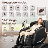 CASINTA 4D Massage Chairs Full Body - 53.5 Extend Sl Track Shiatsu Massage Chair - Zero Gravity Massage Chair,Core Heating & 22 Airbag, Smart Foot Rollers,Ai Voice, Yoga Mode CASINTA