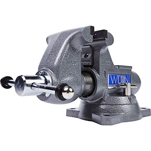 Wilton Tradesman Bench Vise, 4-1/2" Jaw Width, 3-1/2" Max Jaw Opening, 3-1/4" Throat (Model 1745) - WoodArtSupply