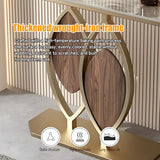 Modern Console Table, Luxury Faux Marble Entryway Table Narrow Metal Sofa Table for Hallway, Living Room, Foyer, 39.4" 47.2" 59.1" Wide, Easy Assembly VinLeap