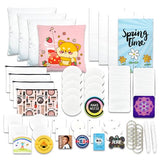 Brother SP-1 Sublimation Printer Bundle with SE700, Full Ink Set, 160 Sublimation Transfer Sheets, 50 Blanks, Tape and More