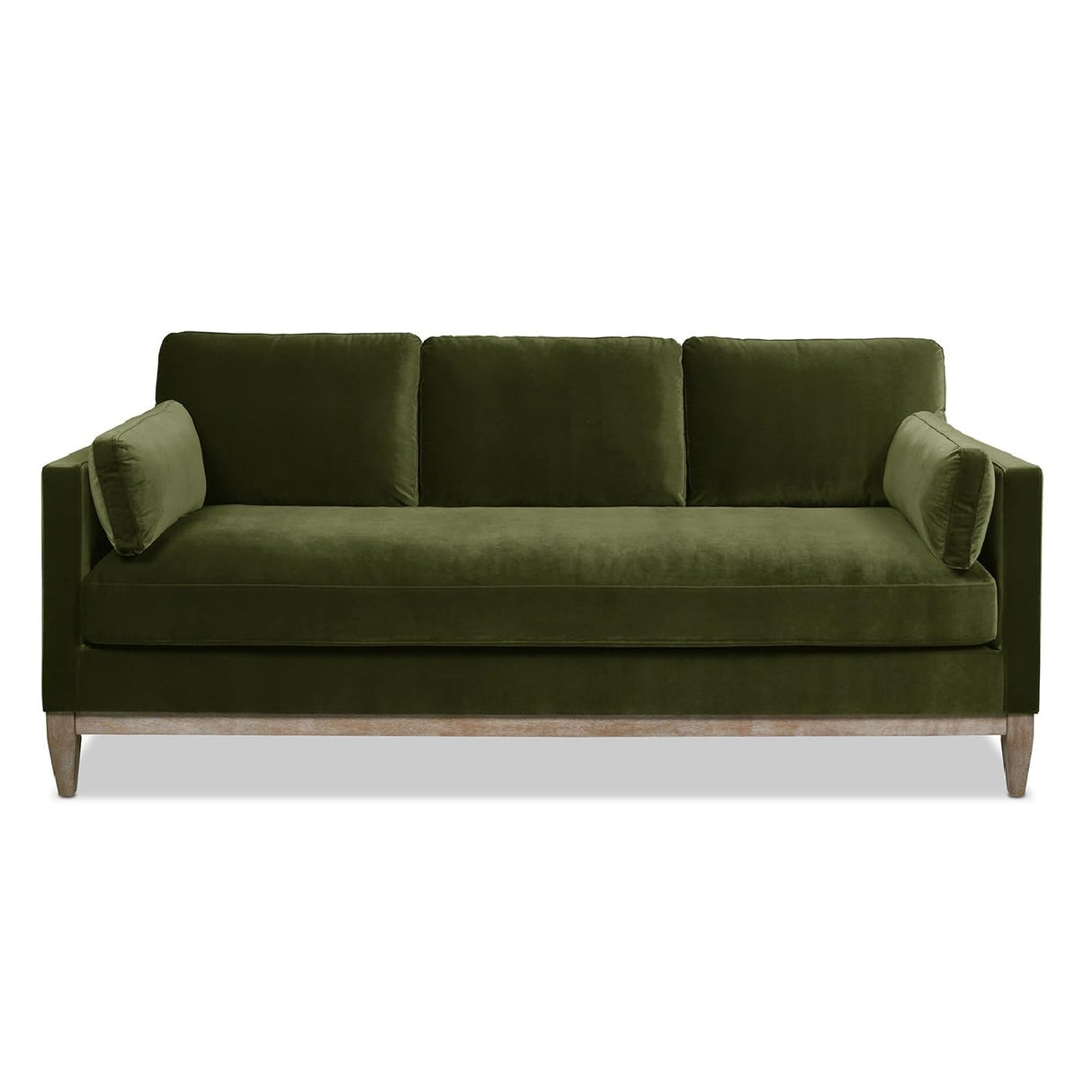 Jennifer Taylor Home Knox 84" Modern Farmhouse Performance Velvet Living Room Sofa Couch Jennifer Taylor Home