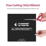 Flashforge 3D Printing Build Surface, 3D Printer Heat Bed Platform Sticker fit Adventurer 3, AD3C, Adventurer 3 Lite,Adventurer 3 Pro (5pcs) FilaBees