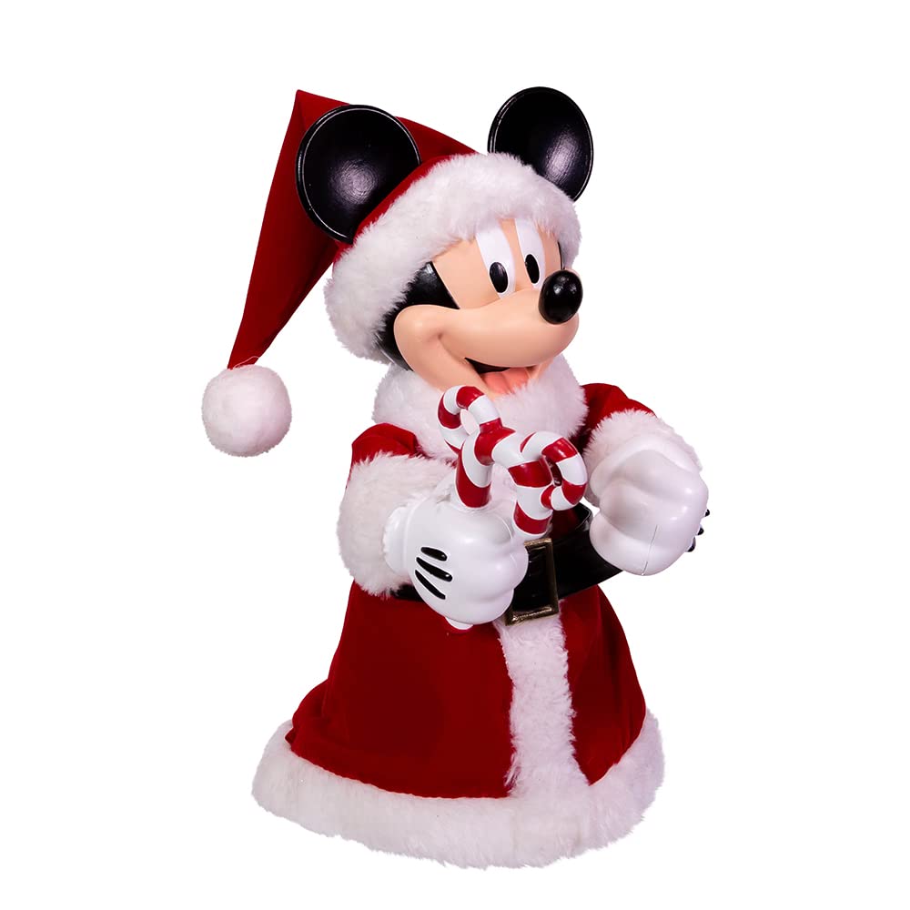 Kurt Adler 10-Inch Mickey Mouse Treetop/Tablepiece with Bendable Arms, Red Kurt S. Adler