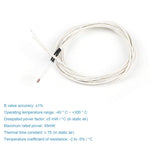 MakerHawk 5pcs Aluminum Heater Block for MK7 / MK8 3D Printer and 5pcs NTC 3950 100K Thermistor with 1 Meter Wiring and 5pcs 12V 40W 620 Ceramic Cartridge Heater for 3D Printer MakerHawk