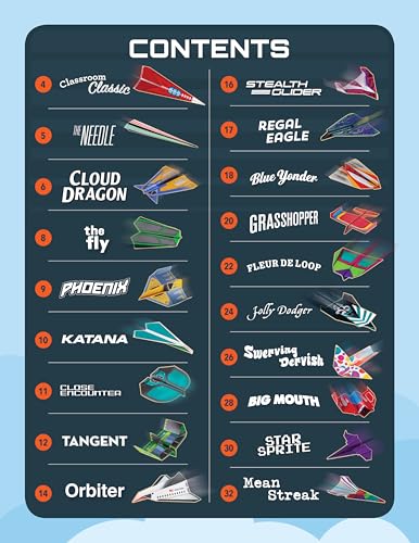 Paper Airplane Kit: Build an Awesome Aircraft Fleet! WoodArtSupply