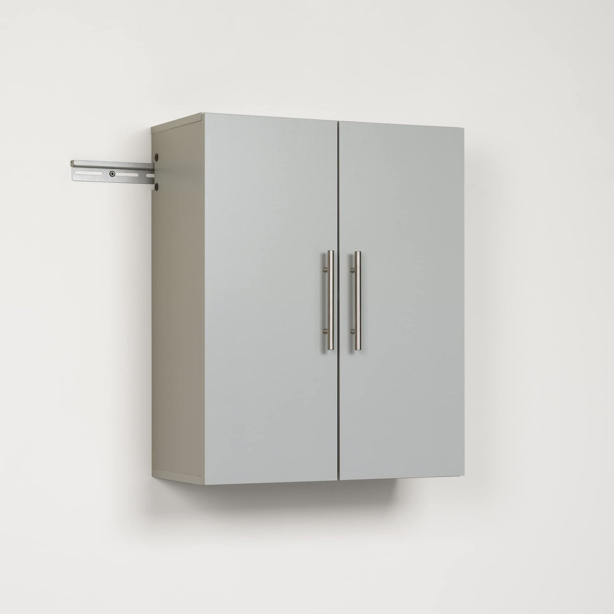 HangUps Upper Storage Cabinet, 24", Light Gray Prepac