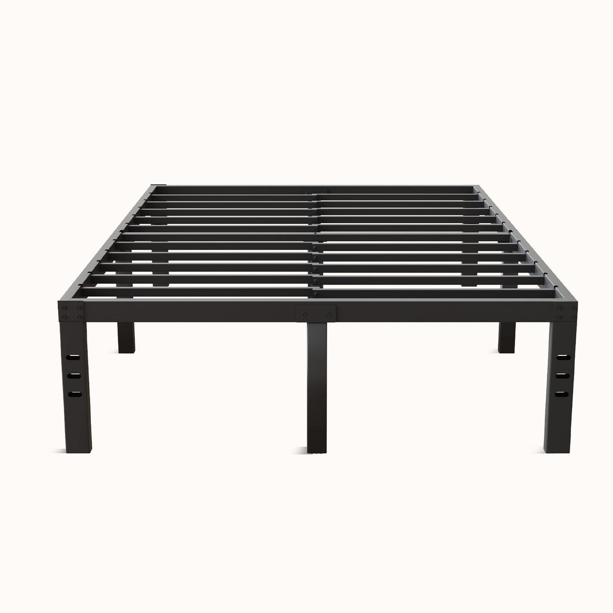 Novilla Queen Bed Frame, 14 Inch Metal Platform Bed Frame Queen Size with Storage Space Under Bed, Heavy Duty Steel Slat Support, Easy Assembly, No Box Spring Needed Novilla