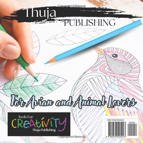 100 Birds Coloring Book: For Avian And Animal Lovers Majosta