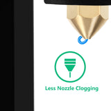 Kingroon PETG 3D Printer Filament, 10 Rolls, Dimensional Accuracy +/- 0.03 mm, 1kg Spool(2.2lbs), 1.75 mm，10KG Ten Colors Black White Grey Red Blue Green Yellow Orange Transparent Silver Kingroon